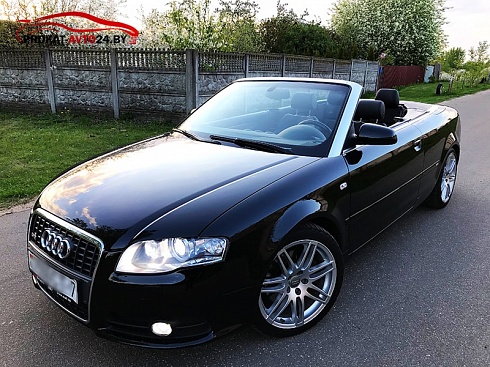 Audi A4 Кабриолет - Прокат авто на сутки без водителя