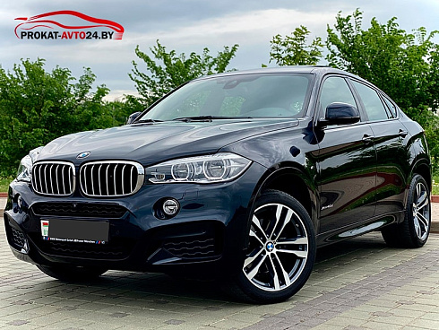 BMW X6 F16 2019 - Прокат авто на сутки без водителя