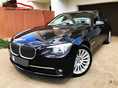 BMW 7 серии F01 2012 - Прокат авто на сутки без водителя