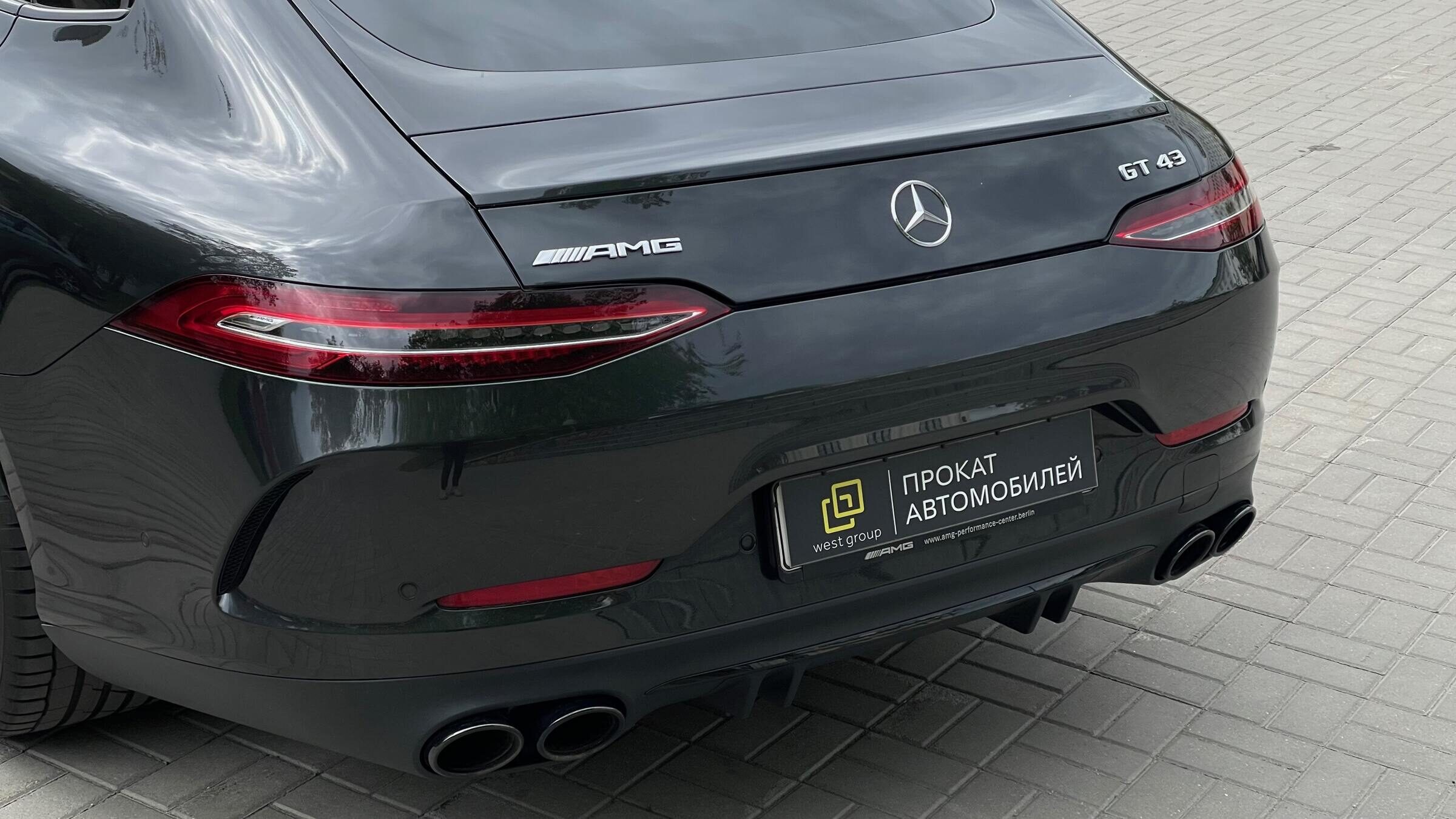 Mercedes benz AMG GT 43, 2020г