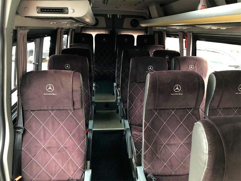Аренда микроавтобуса Mercedes Sprinter до 20 мест