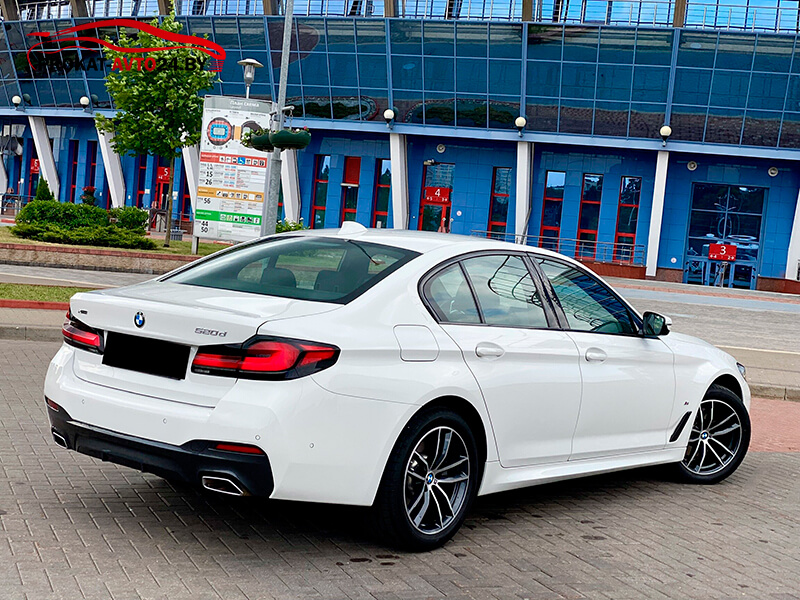 BMW 5-Series G30 рестайлинг 2021