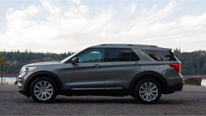Ford Explorer XLT, 2021г