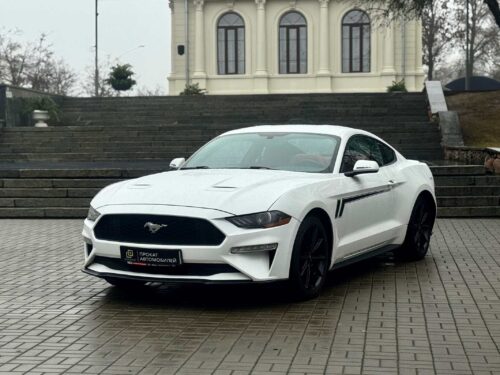 Ford Mustang Coupe White, 2018г