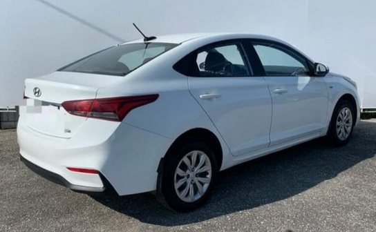 Hyundai Solaris (Accent) AT белый 2018