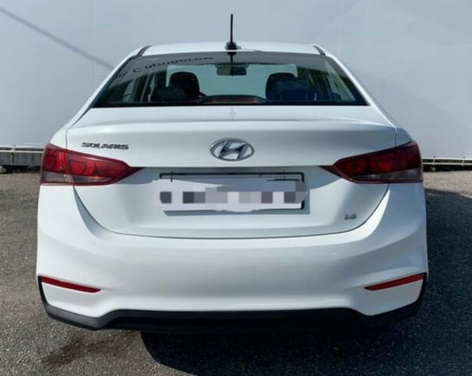Hyundai Solaris (Accent) AT белый 2018