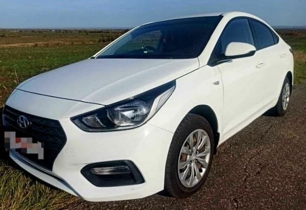 Hyundai Solaris (Accent) AT белый