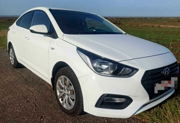 Hyundai Solaris (Accent) AT белый