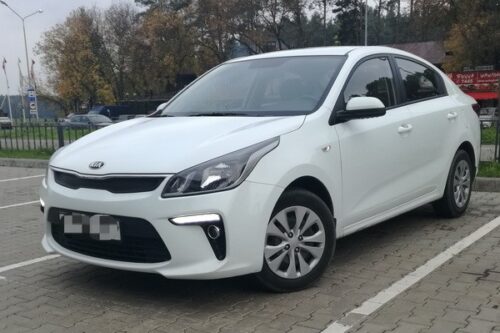 Kia Rio IV AT белый 2018