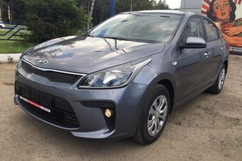 Kia Rio IV AT темный металлик
