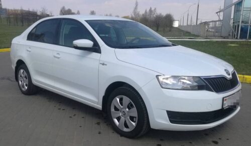 Skoda Rapid AT белый